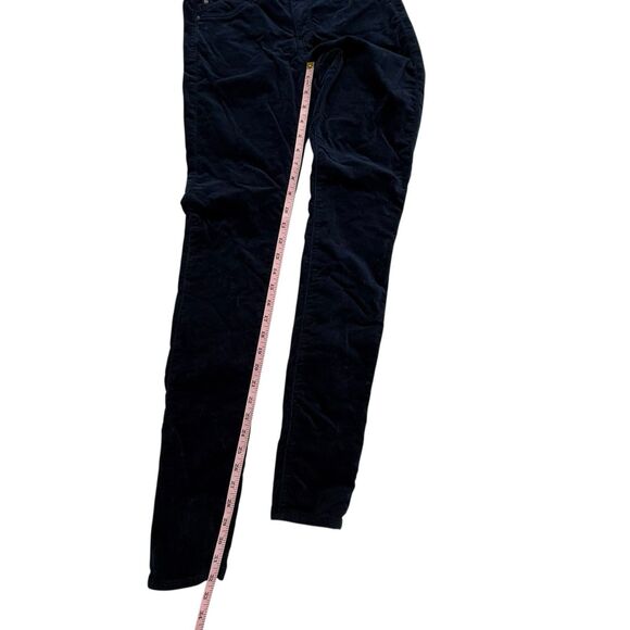 AG Adriano Goldschmied Velvet The Legging Super Skinny Pants Size 26 R Blue USA - Picture 14 of 15